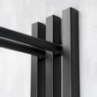Afbeelding van Spinder Design Senza 1 Kapstok Zwart