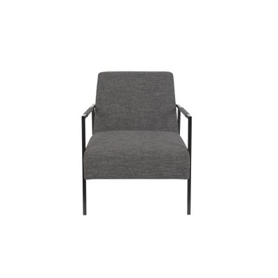 White Label Living Lounge Chair Wakasan Dark Grey White Label Living Lounge Chair Wakasan Dark Grey