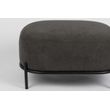 Afbeelding van White Label Living Hocker Polly Grey