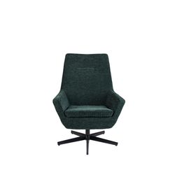 White Label Living Lounge Chair Bruno Rib Green