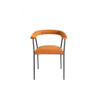 Dutchbone Haily Armstoel Licht Oranje