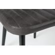 Afbeelding van White Label Living Chair Jake Worn Black