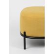 Afbeelding van White Label Living Hocker Polly Yellow