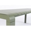 Afbeelding van Zuiver Vondel Garden Eetbank Groen - 175 CM
