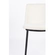 Afbeelding van White Label Living Barstool Lionel Beige