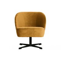 BePureHome Vogue Draaifauteuil Mosterd