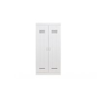 Woood Connect Kast Wit - 2 Deurs, Locker
