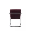 Afbeelding van Dutchbone Stitched Armstoel Velvet Paars