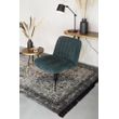 Afbeelding van White Label Living Lounge Chair Belmond Rib Green