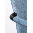 Afbeelding van Zuiver Thirsty Armstoel Blauw