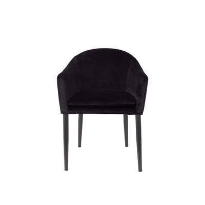 White Label Living Armchair Catelyn Black White Label Living Armchair Catelyn Black