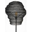 Afbeelding van White Label Living Floor Lamp Lena Black