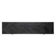 Afbeelding van Richmond Interiors TV-dressoir 185 Blackbone silver 4-deuren (Zilver)