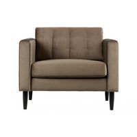 Woood Livia Fauteuil Olijfgoud