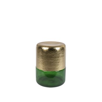 Foto van Dutchbone Cave Side Table Green