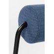 Afbeelding van Zuiver Lekima Lounge Chair Donkerblauw