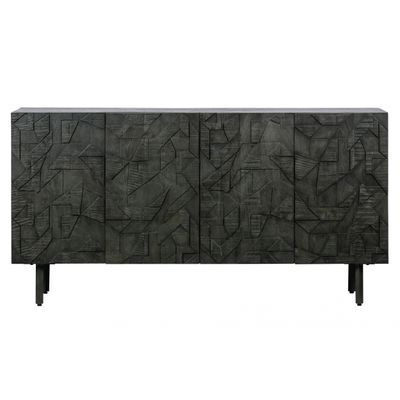 BePureHome Counter Dressoir Hout Zwart BePureHome Counter Dressoir Hout Zwart