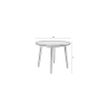 Afbeelding van White Label Living Table Fabio 100' Natural