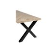 Afbeelding van Woood Tablo Tafelblad Mango Visgraat 180x90