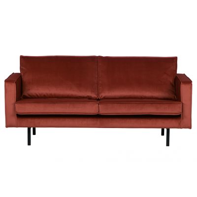 BePureHome Rodeo Bank 2,5-zits Velvet Chestnut BePureHome Rodeo Bank 2,5-zits Velvet Chestnut