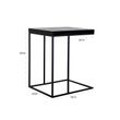 Afbeelding van Richmond Interiors Sofa tafel Oakura (Zwart)
