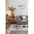 Afbeelding van Zuiver Feston Lounge Chair Bruin