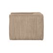 Afbeelding van Woood Bean Fauteuil Grove Ribstof Travertin