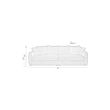 Afbeelding van Zuiver Sense 3-zits Bank Cream Soft