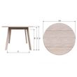 Afbeelding van Camelot Eettafel Wit