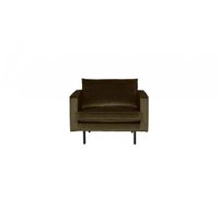 BePureHome Rodeo Fauteuil Velvet Green Hunter