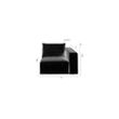Afbeelding van Zuiver Outdoor Sofa Element Breeze Rechts Grijs