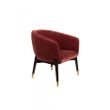 Afbeelding van Dutchbone Dolly Louge Stoel Rood