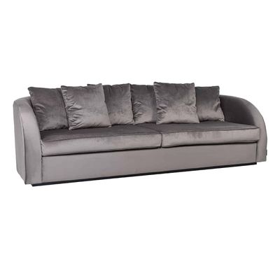 Richmond Interiors Bank Darwin 3-zits met 6 kussens Stone Velvet (Quartz Stone 101) Richmond Interiors Bank Darwin 3-zits met 6 kussens Stone Velvet (Quartz Stone 101)