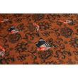 Afbeelding van Woood Sara Poef Laag Fluweel Fenix Print