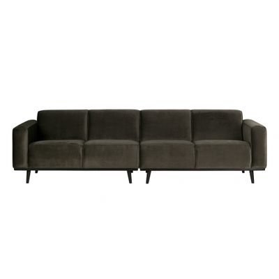 BePureHome Statement 4-zits Bank Warm Groen BePureHome Statement 4-zits Bank Warm Groen