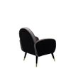 Afbeelding van Zuiver Sam Lounge Chair Black Grey FR
