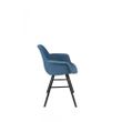 Afbeelding van Zuiver Albert Kuip Armstoel Soft Blauw
