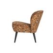 Afbeelding van Woood Sara Fauteuil Fluweel Fenix Print