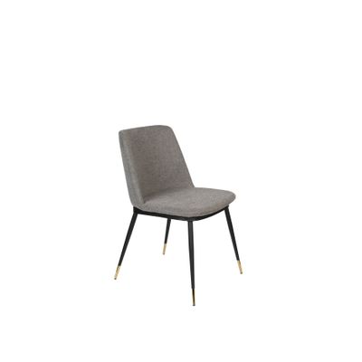 White Label Living Chair Lionel Light Grey White Label Living Chair Lionel Light Grey