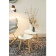 Afbeelding van White Label Living Carpet Chi Black 160X230