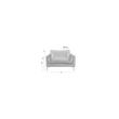 Afbeelding van Zuiver Summer Loveseat Latte. Leverbaar week 5 2021