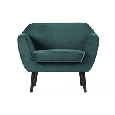 Woood Rocco Fauteuil Teal Woood Rocco Fauteuil Teal