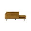 Afbeelding van BePureHome Rodeo Daybed Rechts Honing Geel