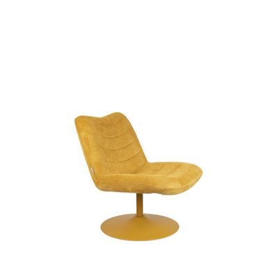 Zuiver Lounge Chair Bubba Ochre Zuiver Lounge Chair Bubba Ochre