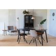 Afbeelding van Zuiver Brent Air Stoel Chocolate Black