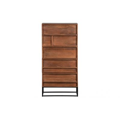 Woood Exclusive Forrest 5-ladenkast Mango Hout Naturel Woood Exclusive Forrest 5-ladenkast Mango Hout Naturel