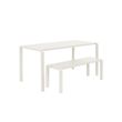 Afbeelding van Zuiver Vondel Garden Eetbank Clay - 129,5 CM