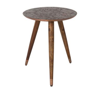 Dutchbone Bast Bijzettafel Copper Dutchbone Bast Bijzettafel Copper