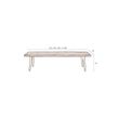 Afbeelding van Dutchbone Alagon Eetbank - 140 CM