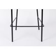 Afbeelding van White Label Living Barstool Donny Grey